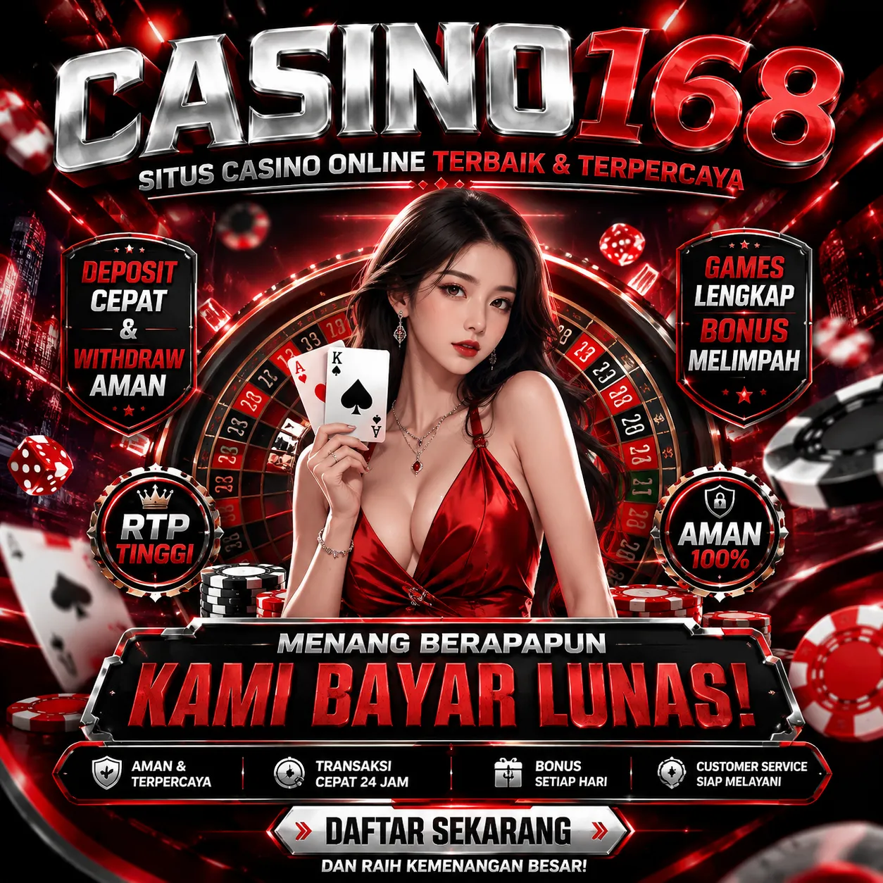 CASINO168 Banner